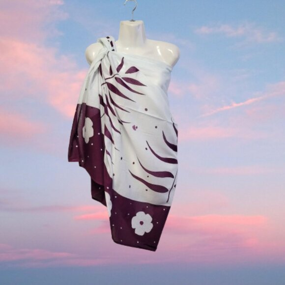 Cover Ups Swimsuit Cover-Up, Beachwear Wraps, Halter or Strapless Wrap Dress - Picture 4 of 7